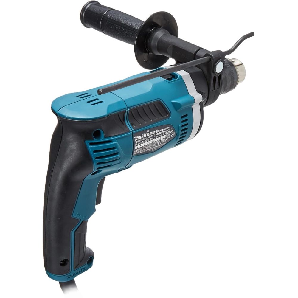 Ударная дрель Makita M8100B, 710 Вт, 3200 об/мин, 48000 уд/мин