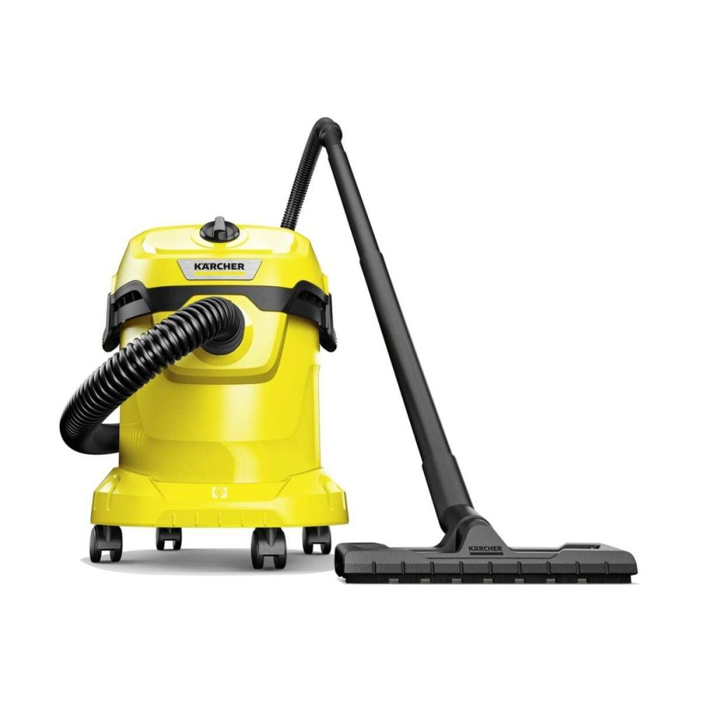 Пылесос хозяйственный Karcher WD 2 PLUS V-12/4/18, 1000 Вт, для влажной и сухой уборки, 1.628-000.0