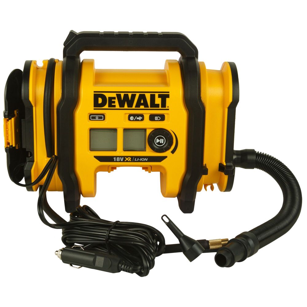 Аккумуляторный компрессор DEWALT DCC018N, 18 В, 11 бар, 14.7 л/мин, без АКБ и ЗУ