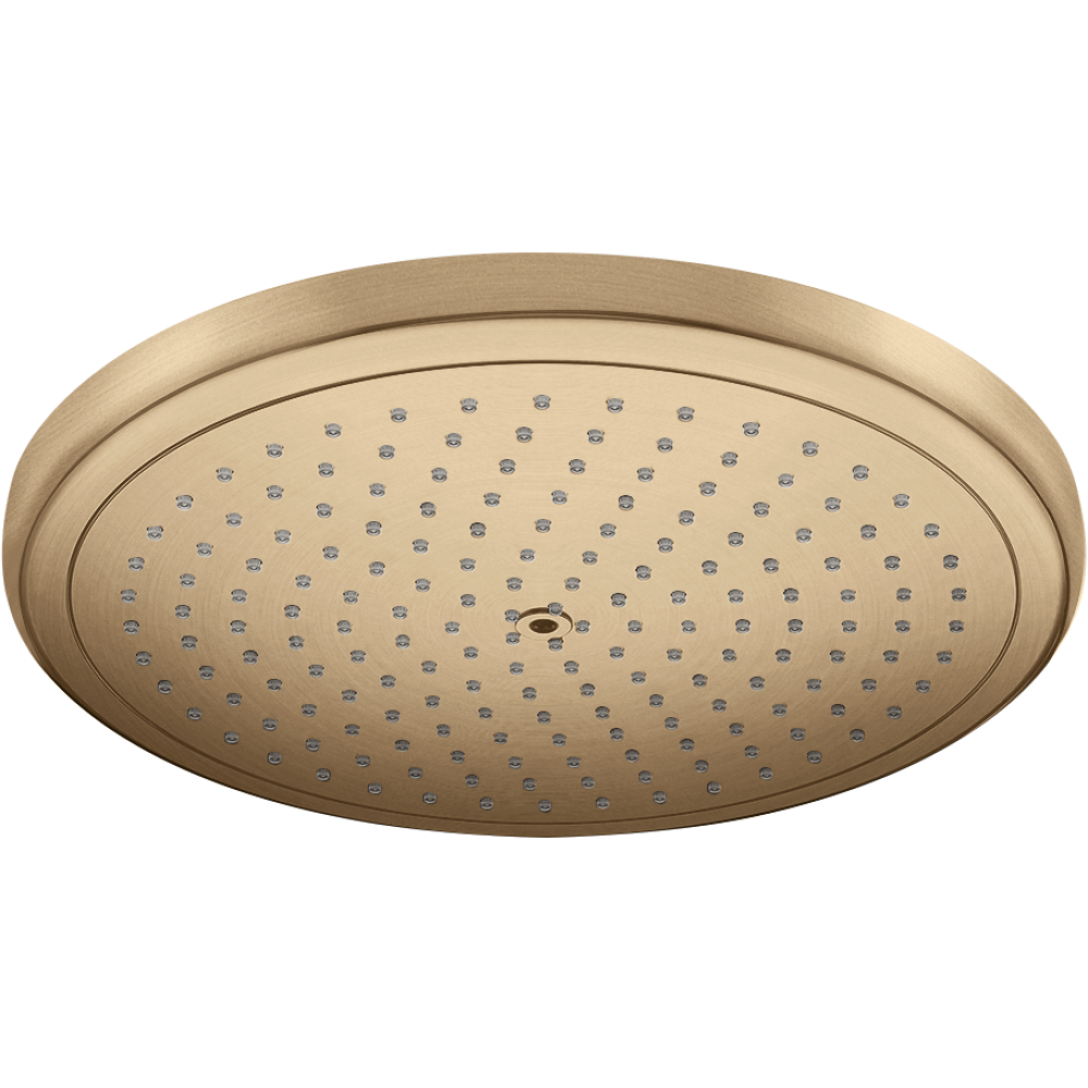 Верхний душ hansgrohe Croma 280 1jet 26220140, шлифованная бронза