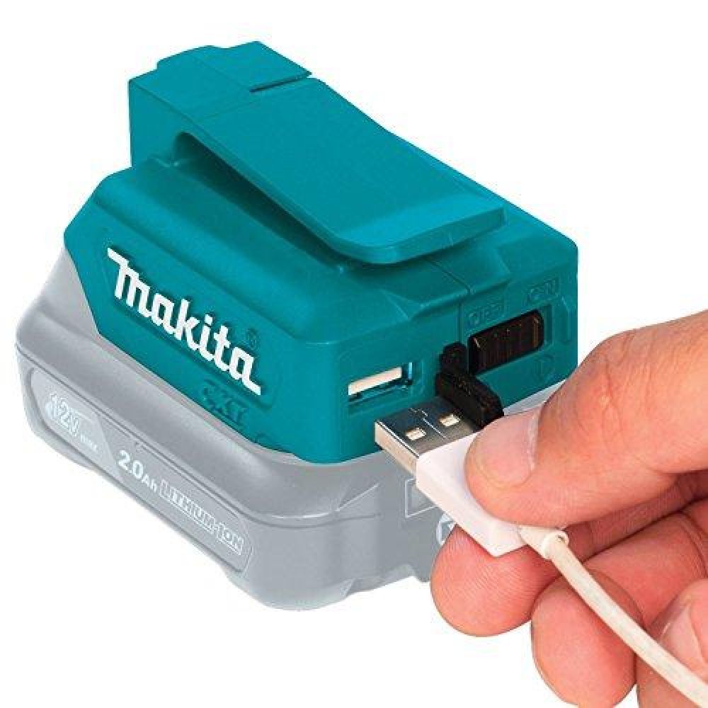 USB-адаптер для аккумуляторов Makita универсальный 5/10.8/12 В, SEAADP06