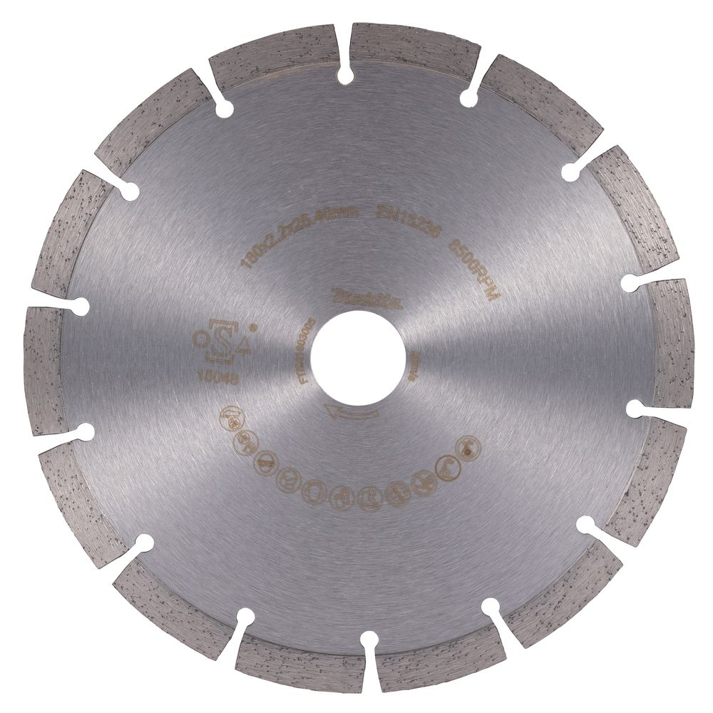 Диск алмазный Makita D-80101, по бетону/мрамору, 180х25.4 мм, 5 шт. (D-80101-5)