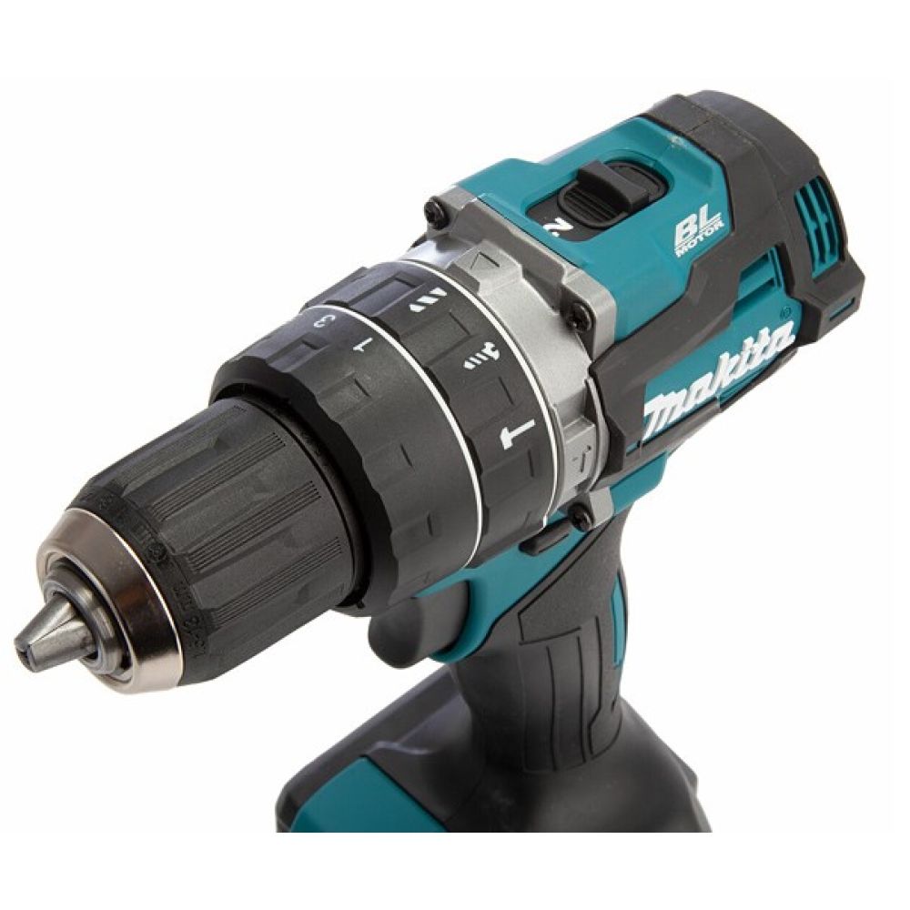 Аккумуляторная ударная дрель-шуруповерт Makita HP002GZ, 40 В, 2200 об/мин, 33000 уд/мин, без АКБ и ЗУ