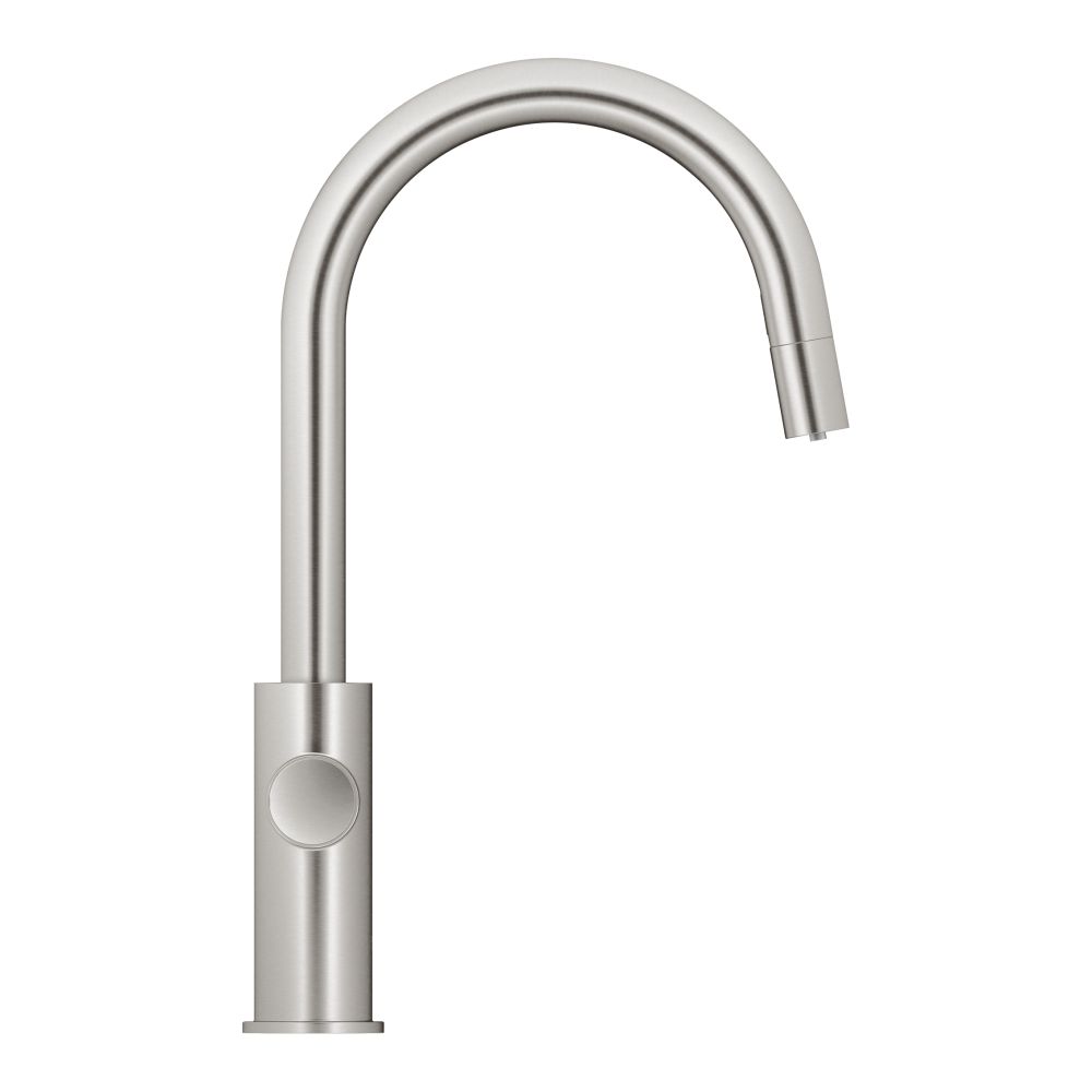 Смеситель для кухонной мойки GROHE Blue Home с системой фильтрации, охлаждения и газирования воды, Wi-Fi, суперсталь (31541DC0)