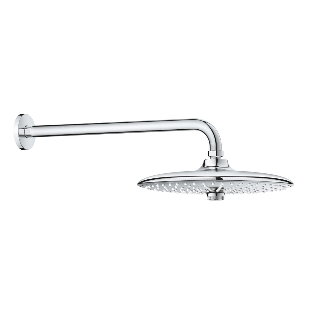 Верхний душ GROHE Euphoria 260 SmartControl, 12,5 л/мин, 3 режима, 380 мм, хром (26458000)