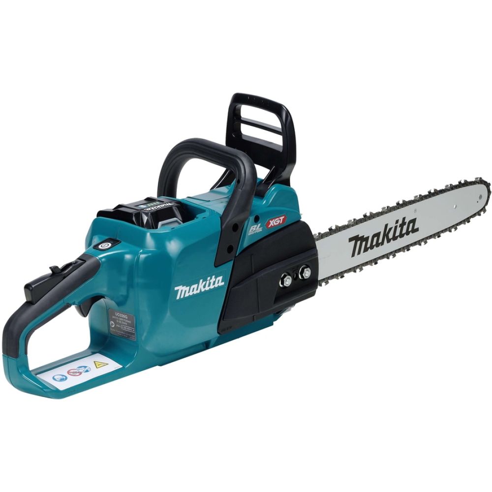 Аккумуляторная цепная пила Makita UC026GT101, 40 В, 40 см, 25.5 м/с, с АКБ 5 Ач и ЗУ