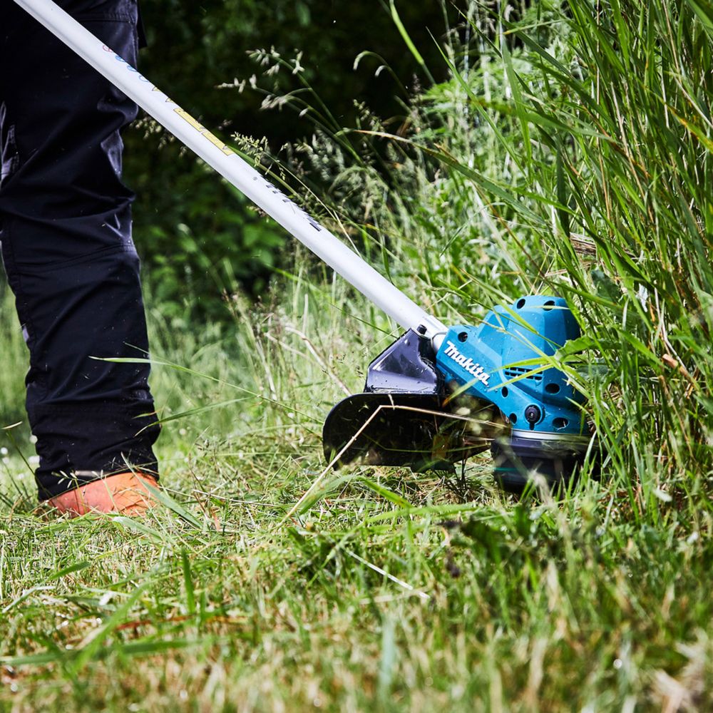 Аккумуляторный триммер Makita DUR190URT3, c 2 АКБ 5 Ач и ЗУ