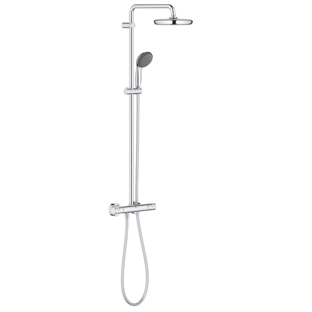 Душевая система GROHE Vitalio Start System 210 с термостатом для душа, хром (27960001)