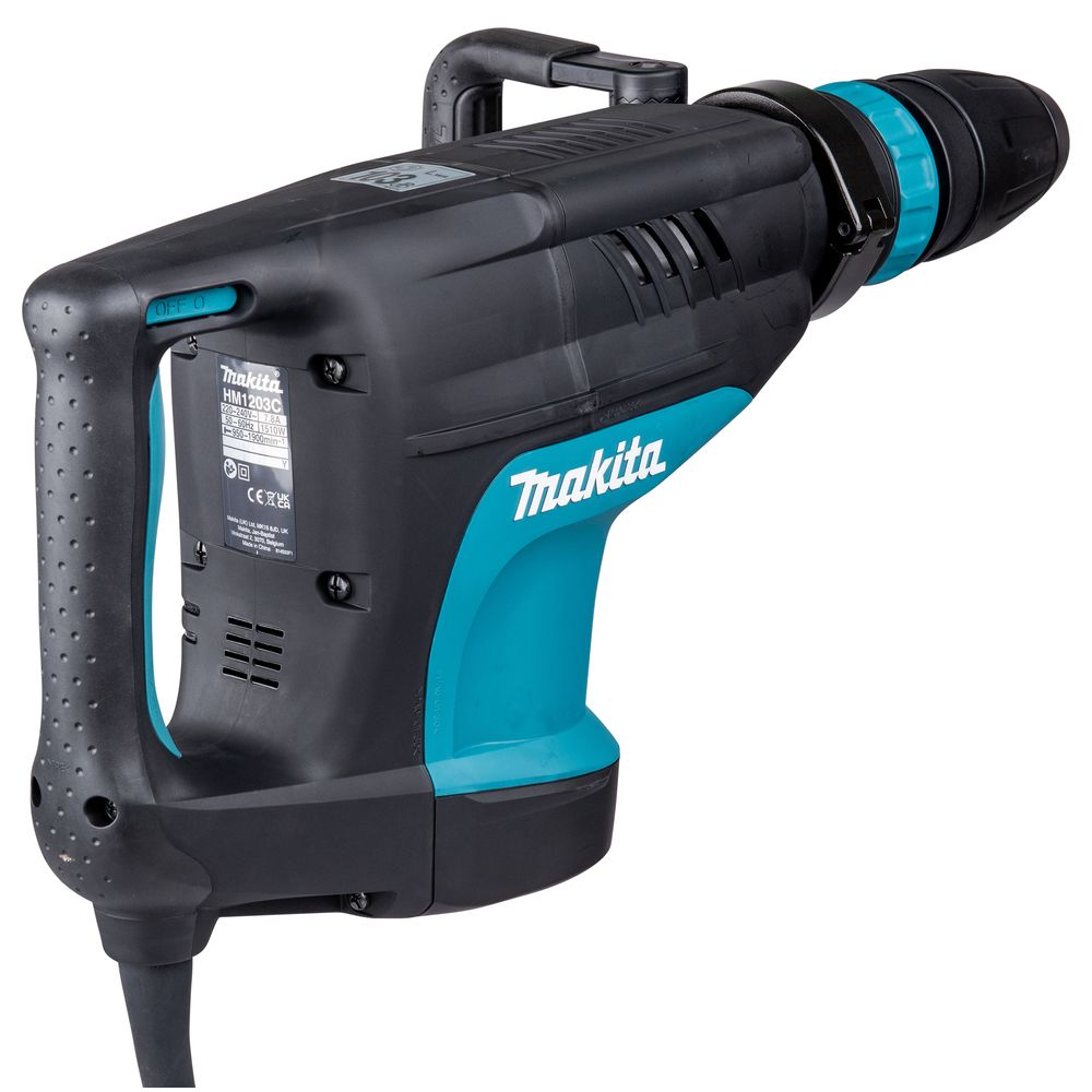 Отбойный молоток Makita HM1203C, 1510 Вт, 19.1 Дж, 1900 уд/мин
