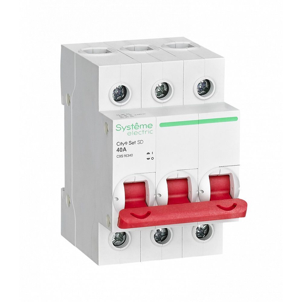 Выключатель нагрузки Systeme Electric (Schneider Electric) City9 Set 3P 40 А, 6 кА, C9S16340