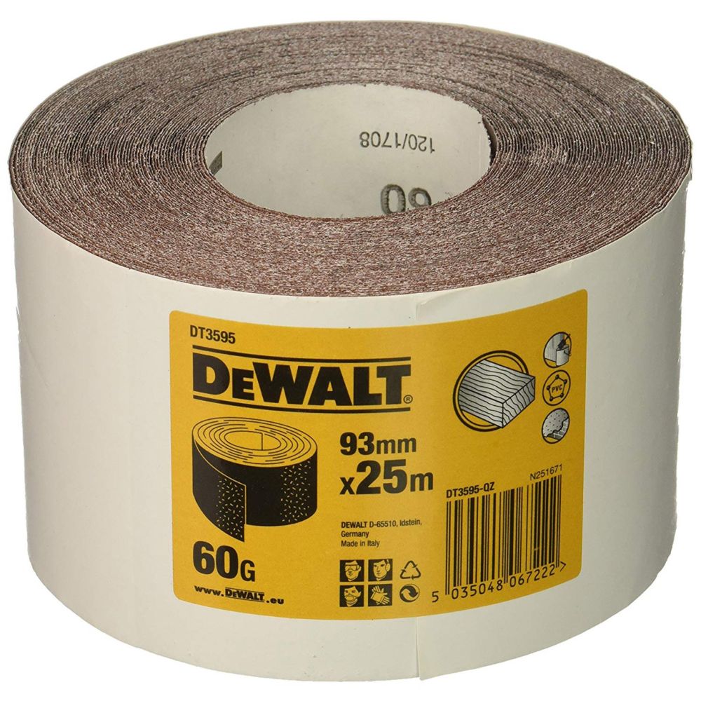 Шлифлисты DEWALT DT3595, 25 м x 93 мм, 60G