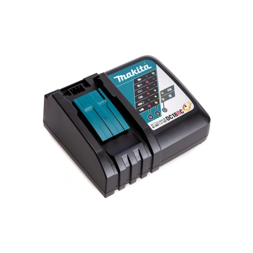 Быстрое зарядное устройство Makita DC18RC, 7.2/9.6/12/14.4/18 В (1913X9-0)