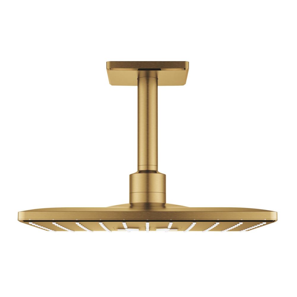 Верхний душ GROHE Rainshower SmartActive 310 Cube, 2 режима, 142 мм, холодный рассвет матовый (26481GN0)