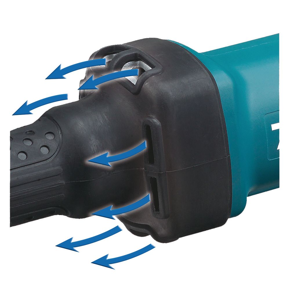 Прямая шлифовальная машина Makita 400 Вт, 25 000 об/мин, 6 мм, GD0600