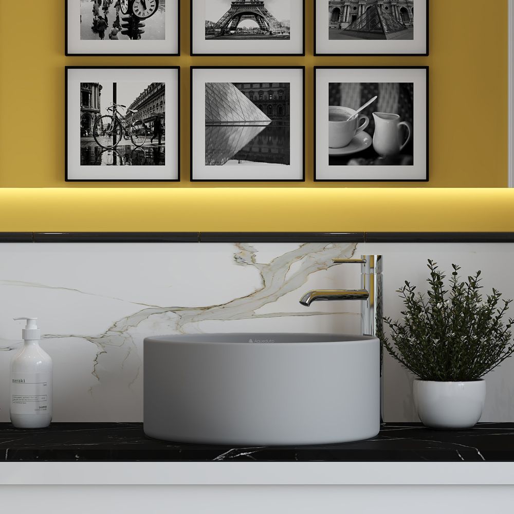 Комплект инсталляции GROHE Solido 38811KF0 с унитазом Aqueduto MACIO MACT2130 и раковиной Aqueduto ESPIRAL D400 ESP0130 (NW0594)