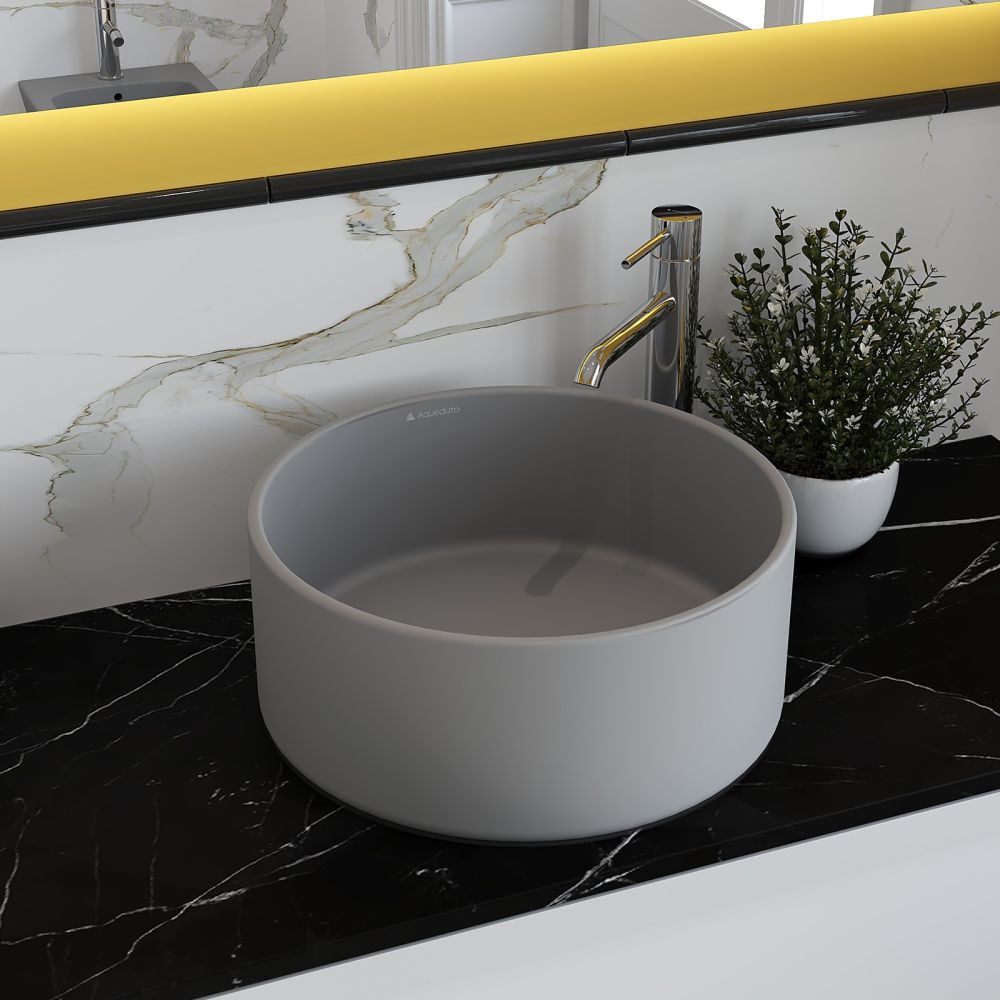 Комплект инсталляции GROHE Solido 38811KF0 с унитазом Aqueduto MACIO MACT2130 и раковиной Aqueduto ESPIRAL D400 ESP0130 (NW0594)