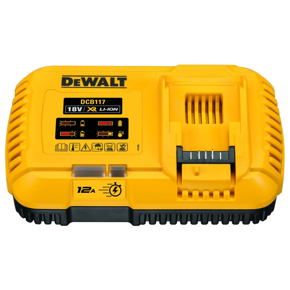 Быстрое зарядное устройство DEWALT DCB117, 18/54 В, 12 А (DCB117-QW)