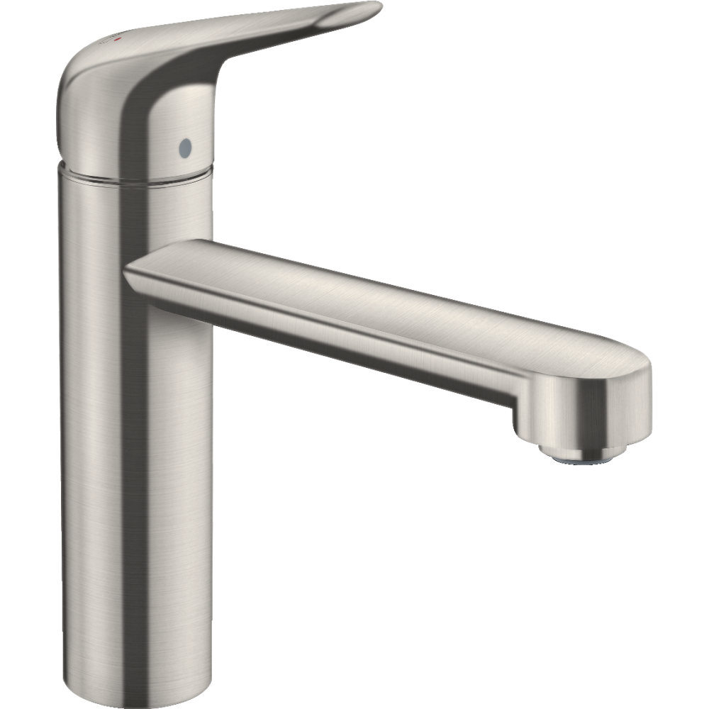 Смеситель для кухонной мойки hansgrohe Focus M42 120, 1jet 71806800, под сталь
