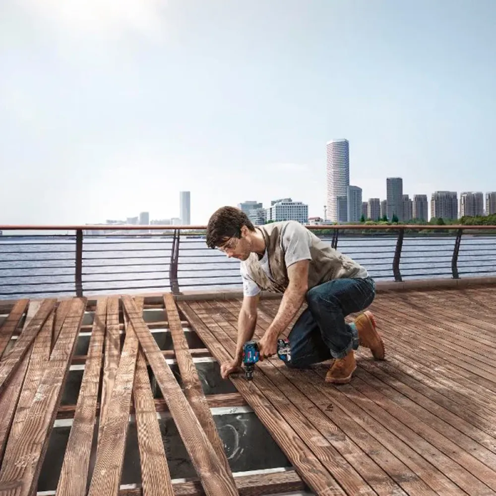 Аккумуляторная ударная дрель-шуруповерт Bosch GSB 18V-50, 18 В, 1800 об/мин, 27000 уд/мин, с 2 АКБ 2 Ач и ЗУ, в кейсе (0.601.9H5.100)