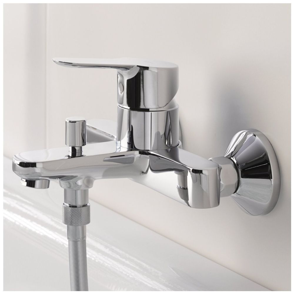Смеситель для ванны GROHE Start Edge, настенный монтаж, хром (23348000)