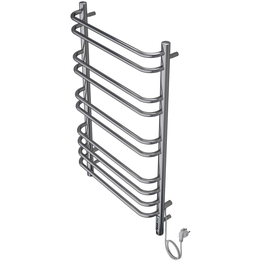 Полотенцесушитель электрический Aquatek Пандора П10 500x900, хром AQ EL RPC1090CH