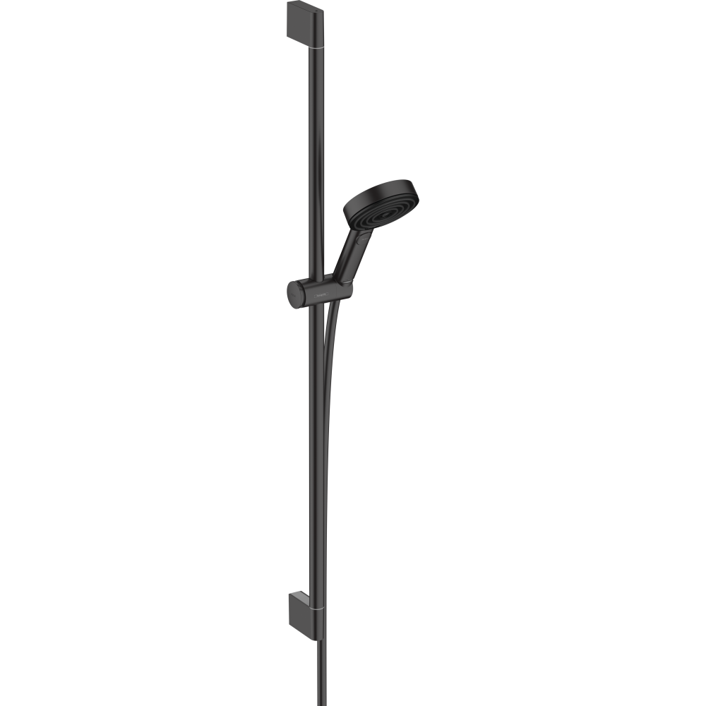 Душевой гарнитур hansgrohe Pulsify Select S 105 3jet Relaxation cо штангой 90 см 24170670, матовый черный