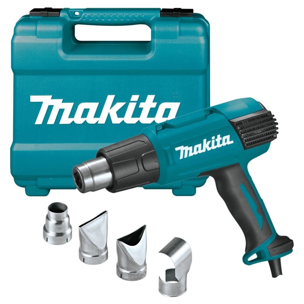 Строительный фен Makita HG6530VK, 2000 Вт, в кейсе