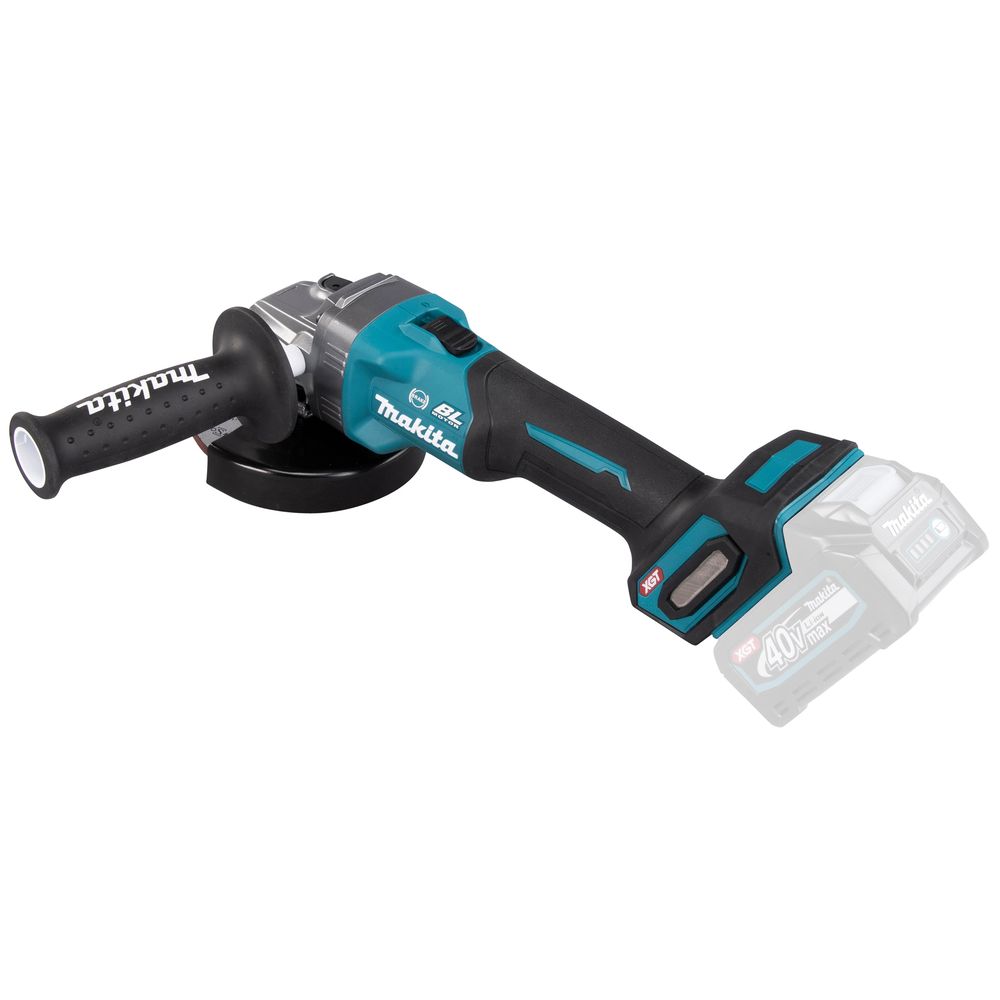 Аккумуляторная угловая шлифмашина Makita GA005GZ, 40 В, 125 мм, 8500 об/мин, без АКБ и ЗУ