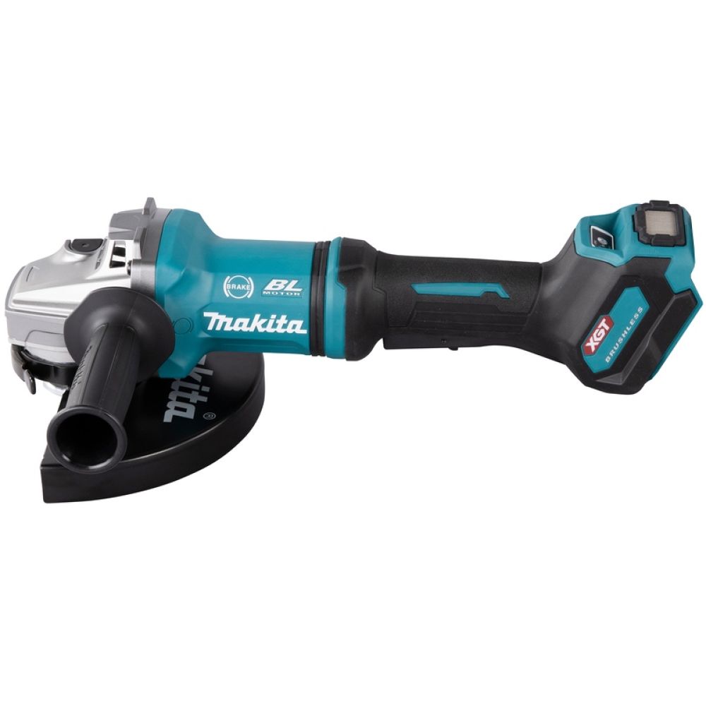 Аккумуляторный набор Makita, 40 В: гайковерт TW007 + угловая шлифмашина GA038, с 2 АКБ 5 Ач и ЗУ, в кейсе