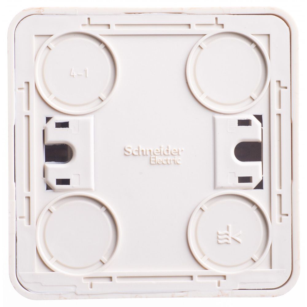 Выключатель 1-клавишный с подсветкой Systeme Electric (Schneider Electric) Etude, сосна BA10-005D