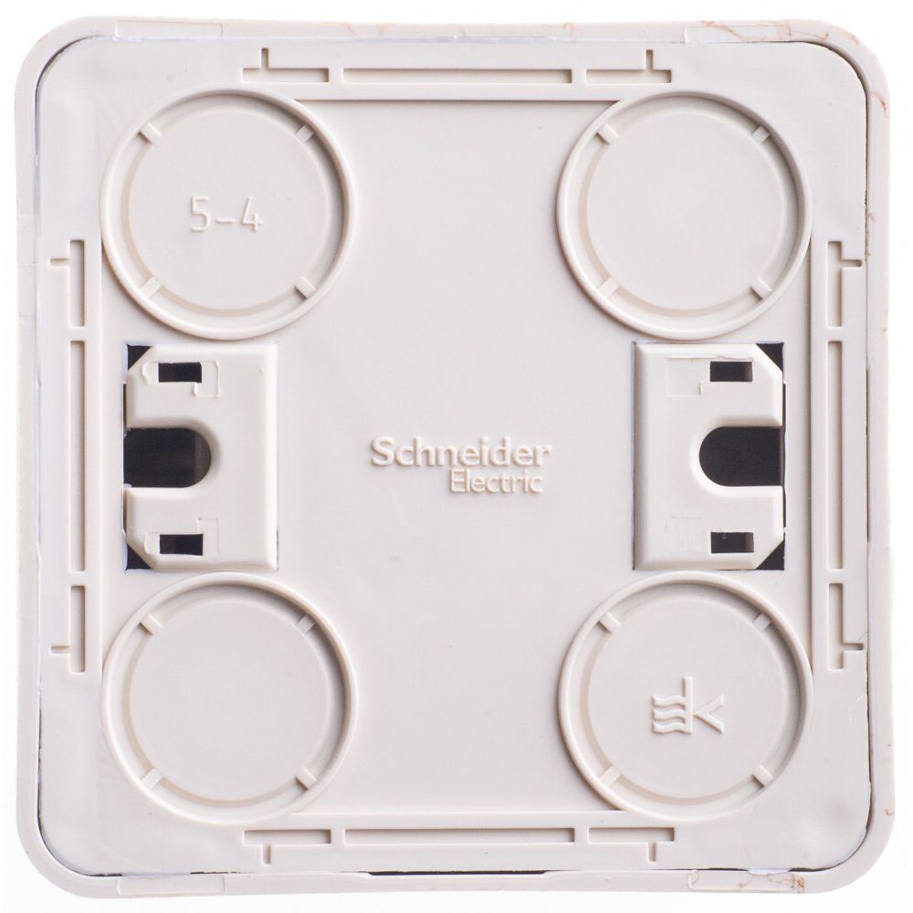 Выключатель 2-клавишный с подсветкой Systeme Electric (Schneider Electric) Etude, сосна BA10-006D