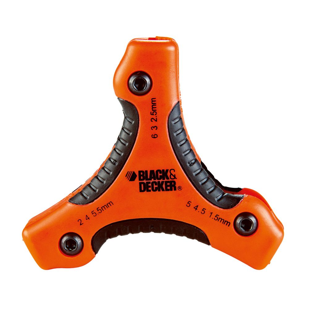 Набор из 9 шестигранных торцевых ключей BLACK+DECKER BDHT0-71628