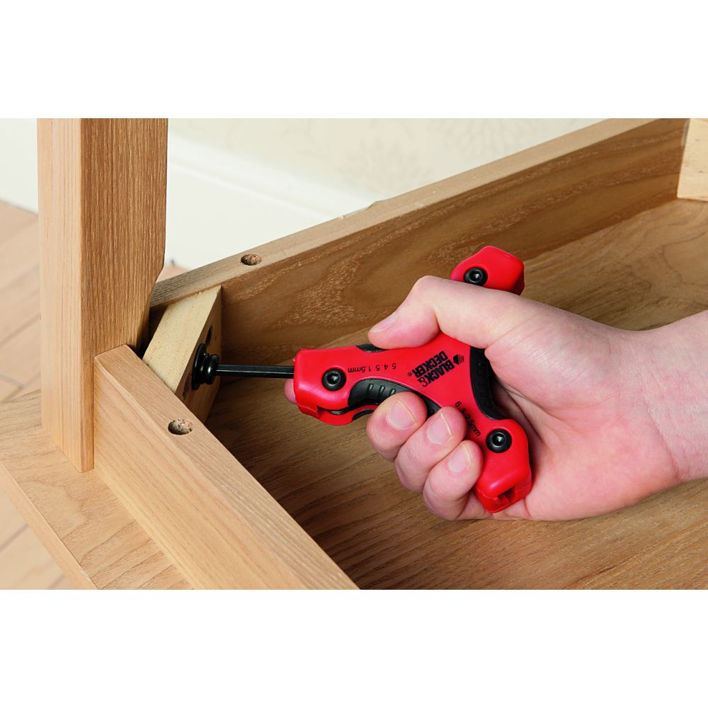 Набор из 9 шестигранных торцевых ключей BLACK+DECKER BDHT0-71628