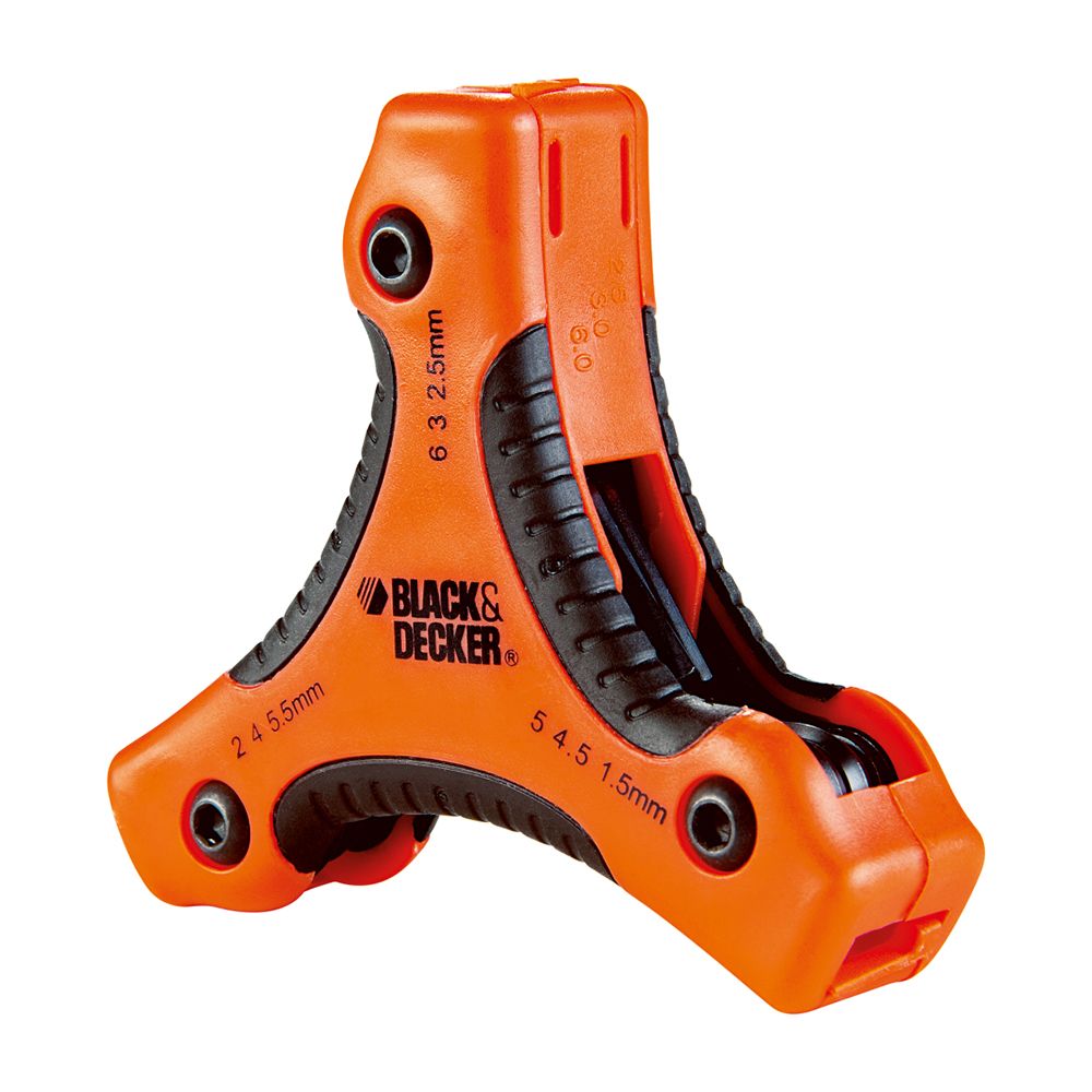 Набор из 9 шестигранных торцевых ключей BLACK+DECKER BDHT0-71628