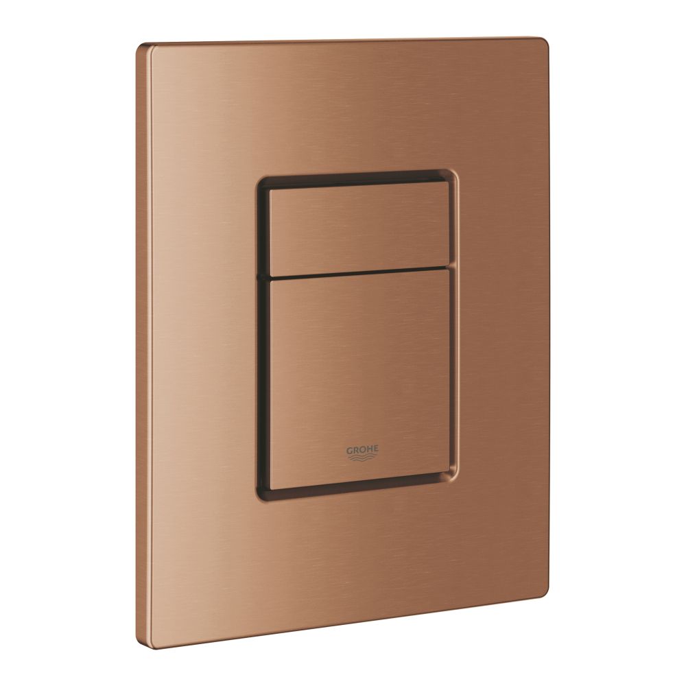 Панель смыва для унитаза GROHE Skate Cosmopolitan, 3 режима, теплый закат матовый (38732DL0)