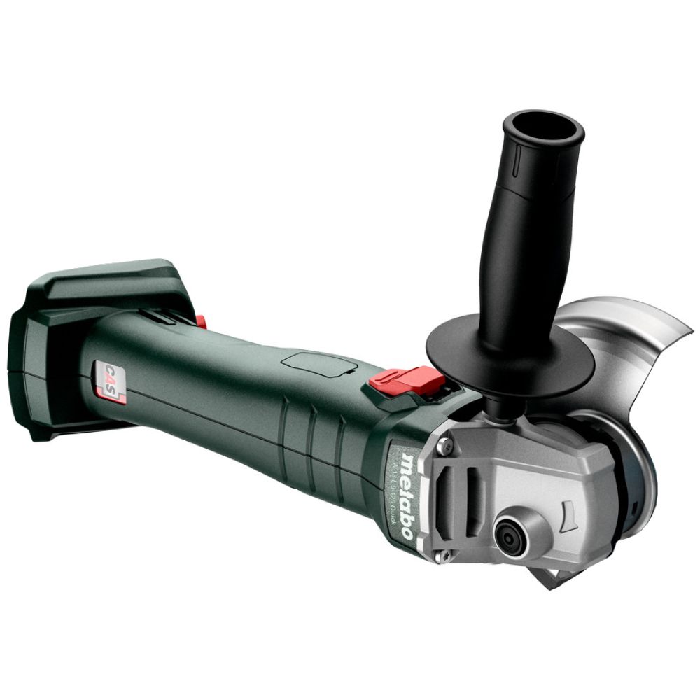 Аккумуляторная угловая шлифмашина Metabo W 18 L 9-125, 18 В, 125 мм, 8500 об/мин, с 2 АКБ 4 Ач и ЗУ, в кейсе metaBOX (602247510)