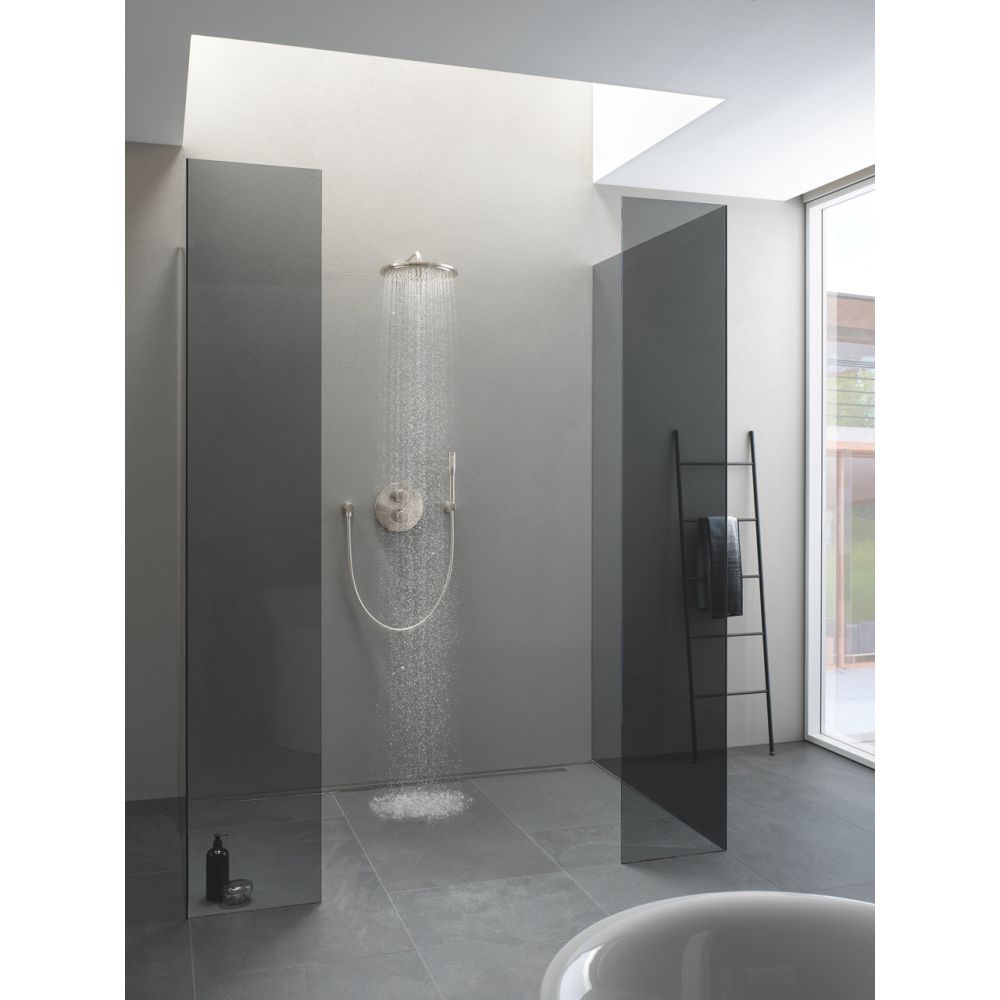 Верхний душ GROHE Rainshower с кронштейном, никель матовый (26066EN0)