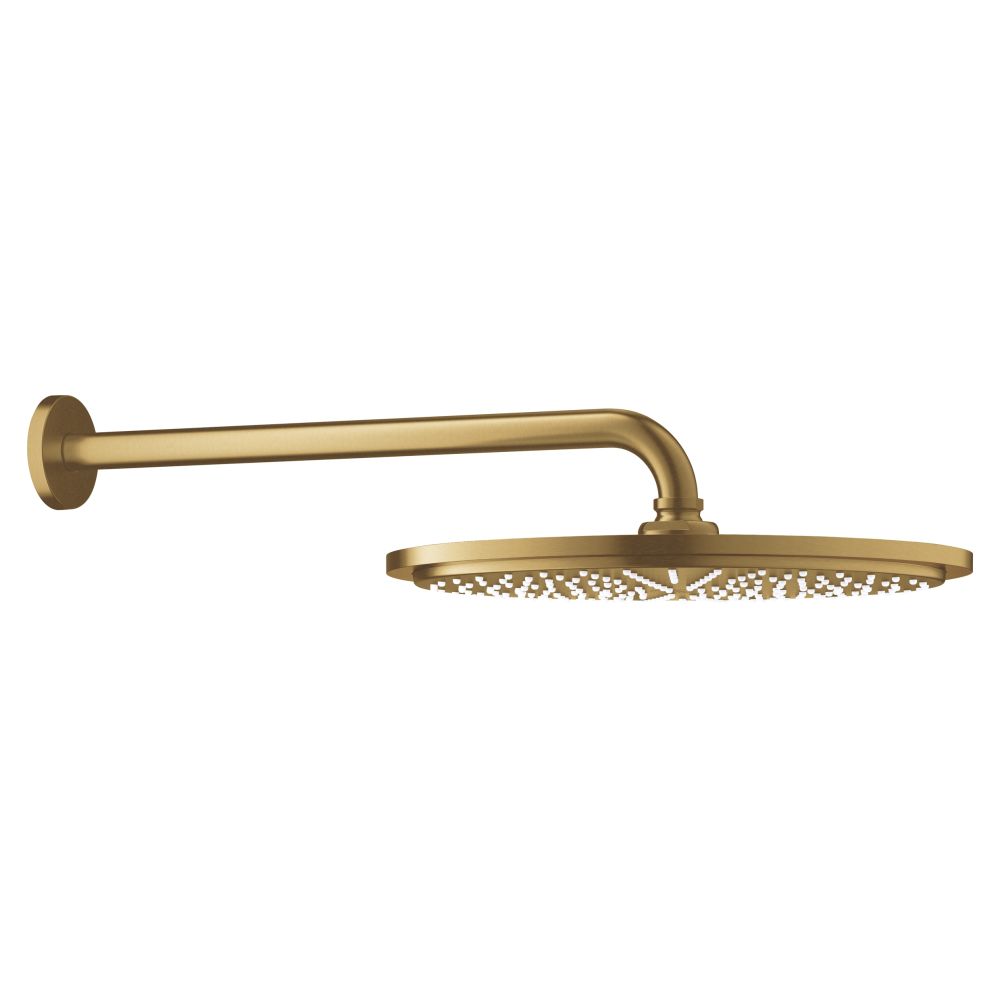 Верхний душ GROHE Rainshower Cosmopolitan 310, 8 л/мин, 1 режим, 380 мм, холодный рассвет матовый (26066GN0)