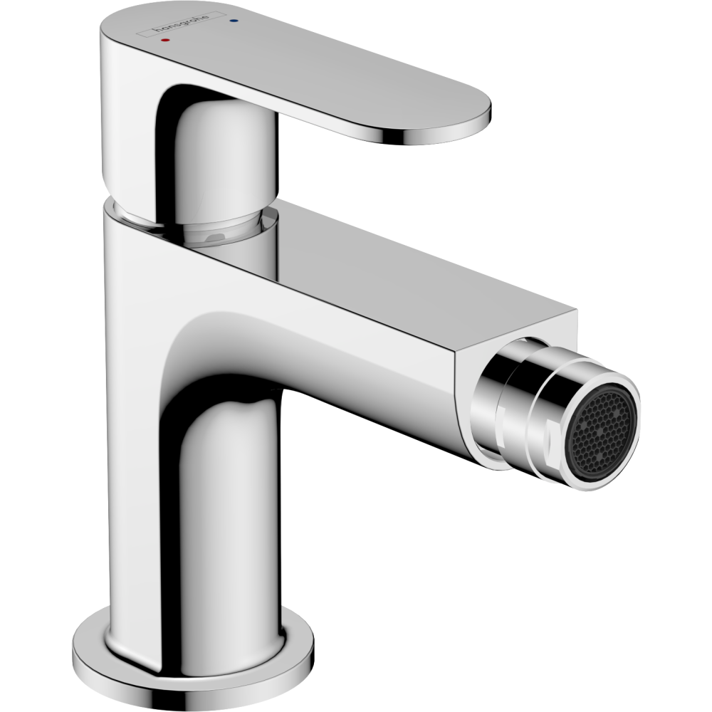 Смеситель для биде hansgrohe Rebris S, с металлическим сливным гарнитуром 72212000, хром