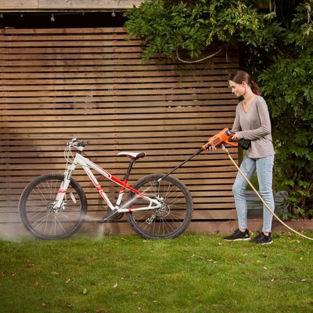 Аккумуляторная мойка высокого давления BLACK+DECKER BCPC18D1, 18В, 2.0Ач Li-Ion, 24 Бар