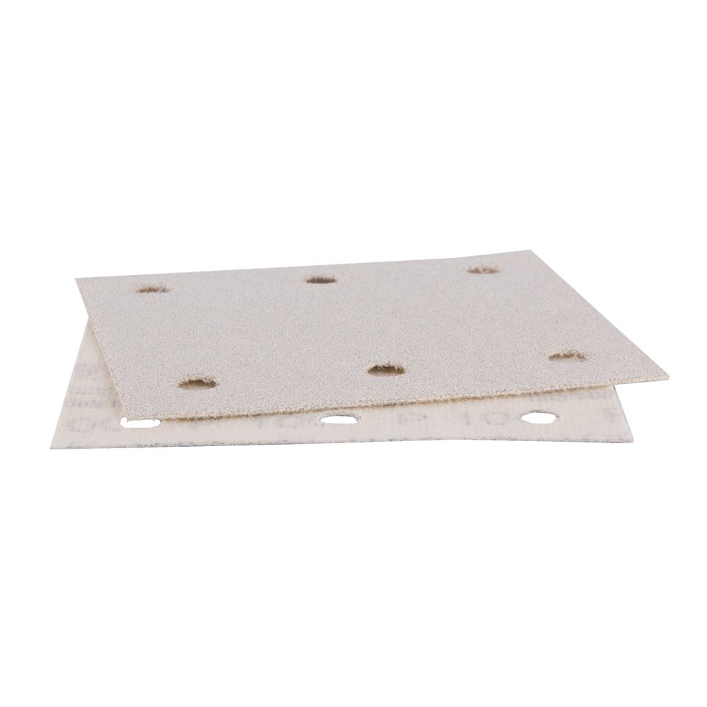 Бумага шлифовальная для шлифмашинок Makita 114х102 мм, K100, цвет белый, 10 шт., P-35835