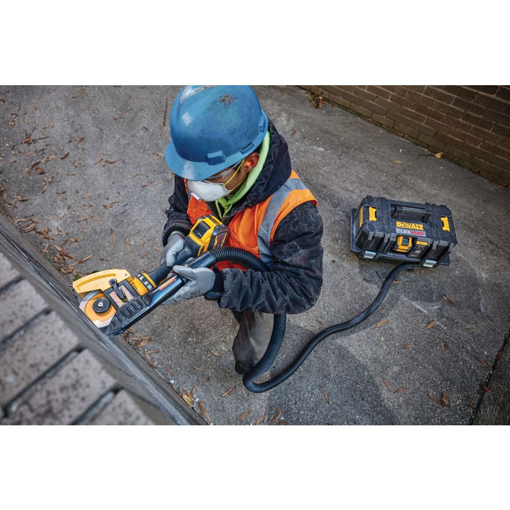 Аккумуляторная угловая шлифмашина DEWALT DCG418BX1, 60 В, 150 мм, 9000 об/мин, с АКБ 3 Ач и ЗУ (DCG418BX1-XJ)