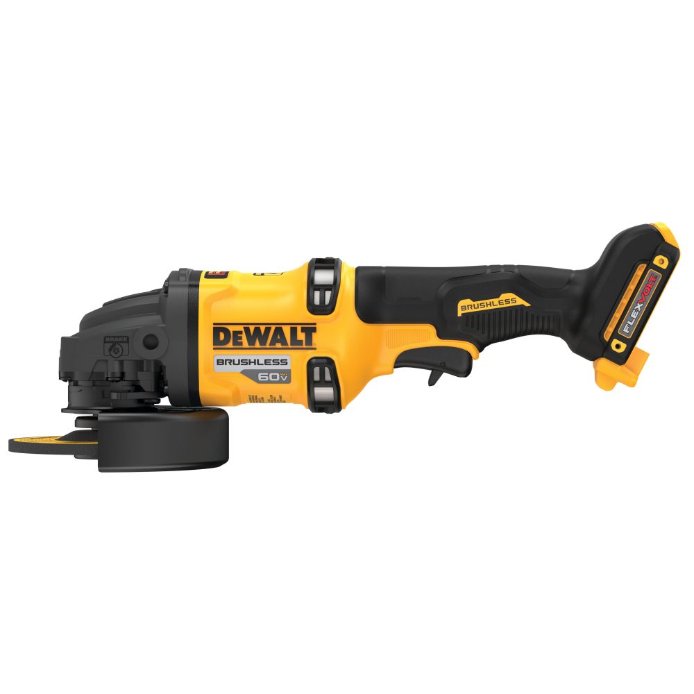 Аккумуляторная угловая шлифмашина DEWALT DCG418BX1, 60 В, 150 мм, 9000 об/мин, с АКБ 3 Ач и ЗУ (DCG418BX1-XJ)