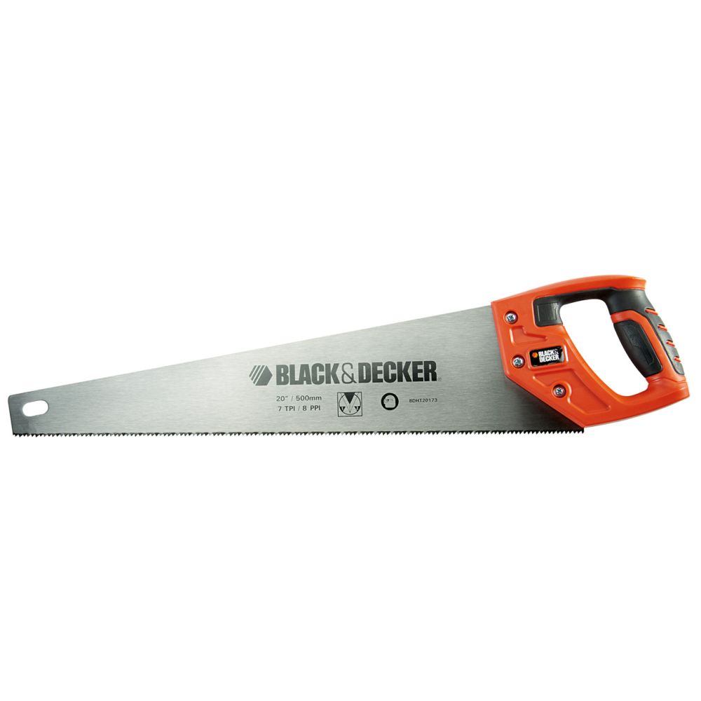 Ножовка для тяжелых работ на BLACK+DECKER BDHT0-20173, 500 мм