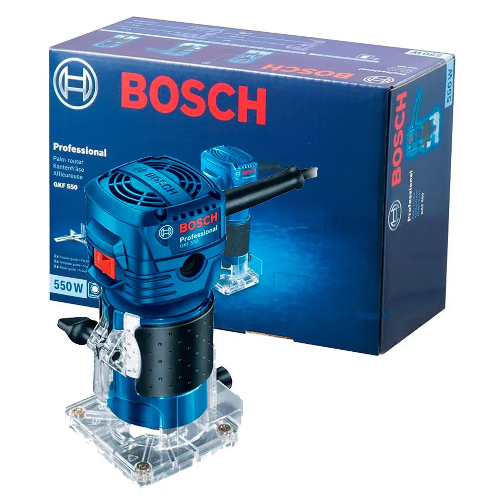Фрезер универсальный Bosch GKF 550, 550 Вт, 33000 об/мин, 50 мм, (0.601.6A0.020)