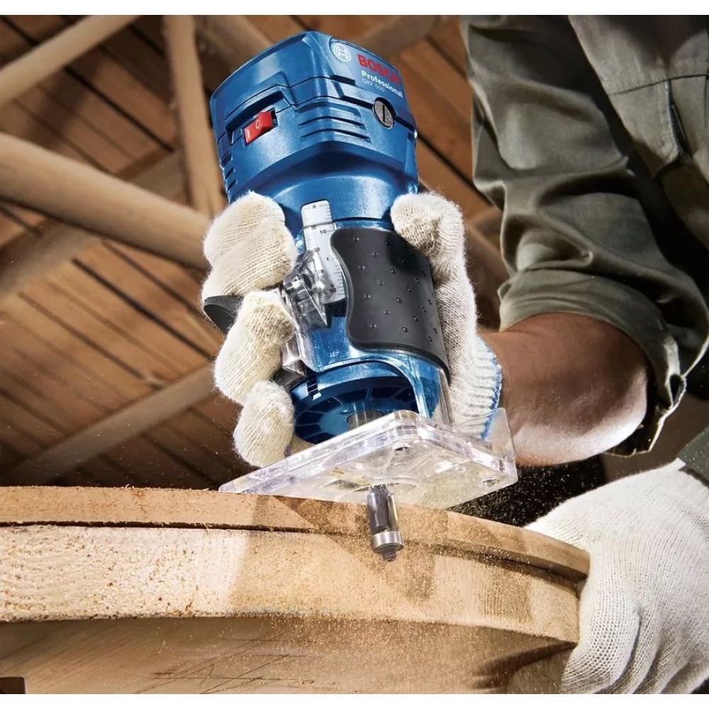 Фрезер универсальный Bosch GKF 550, 550 Вт, 33000 об/мин, 50 мм, (0.601.6A0.020)