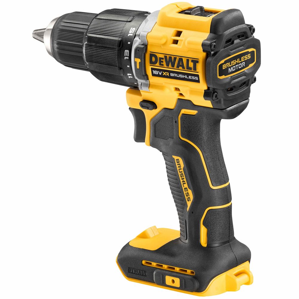 Ударная дрель-шуруповерт DEWALT DCD100YNT, 18 В, 1650 об/мин, 28050 уд/мин, без АКБ и ЗУ, в кейсе TSTAK (DCD100YNT-XJ)