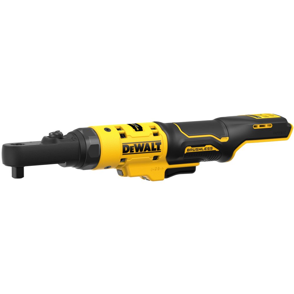 Аккумуляторный угловой гайковерт DEWALT DCF500N, с трещоткой, 12 В, 67 Нм, 450 об/мин, без АКБ и ЗУ (DCF500N-XJ)