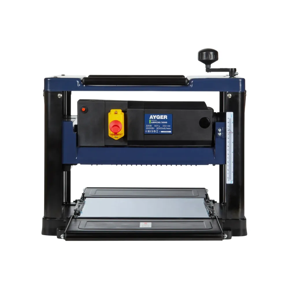 Рейсмусовый станок AYGER, 2000 Вт, 8000 об/мин, ARM330/2000