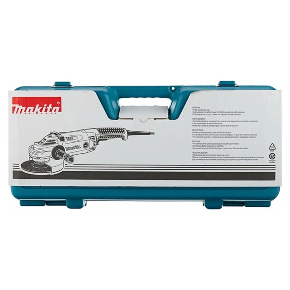 Угловая шлифмашина Makita GA9020SFK, 2200 Вт, 230 мм, 6600 об/мин